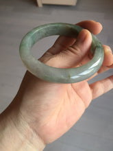 Load image into Gallery viewer, 56.2mm certified Type A 100% Natural green/red/gray/purple (FU LU SHOU) Jadeite Jade bangle BL78-8659