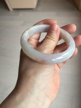 Load image into Gallery viewer, 56mm certified 100% natural type A icy watery white red purple jadeite jade bangle AH98-0544