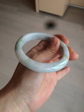 Load image into Gallery viewer, 57mm Certified Type A 100% Natural yellow/purple/green(FU LU SHOU) Jadeite Jade bangle AC86-0748