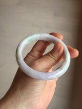 Load image into Gallery viewer, 56.6mm certificated Type A 100% Natural green purple white Jadeite Jade bangle BL67-6247