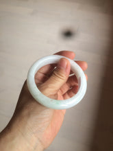 Load image into Gallery viewer, 53mm 100% natural Type A white/sunny green/red Jadeite jade bangle AE64-8013