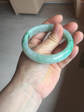 Load image into Gallery viewer, 54.3mm certified 100% natural Type A sunny green jadeite jade bangle PB164-4654