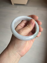 Load image into Gallery viewer, 57.7mm Certified 100% natural Type A dark green white gray purple brown jadeite jade bangle AD119-3012