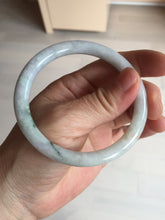 Load image into Gallery viewer, 57.5mm certified 100% natural type A light green/purple/yellow(FU LU SHOU) round cut jadeite jade bangle BN57-3122