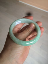 Load image into Gallery viewer, 55.7mm 100% natural Type A sunny green/brown/white jadeite jade bangle AX46-2830