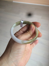 Load image into Gallery viewer, 50mm Certified Type A 100% Natural green brown black purple  oval Jadeite Jade bangle AX60-7545