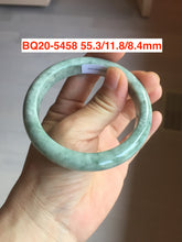Load image into Gallery viewer, Sale! Type A 100% Natural dark green/white/black Jadeite Jade bangle with defects group 3