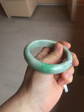 Load image into Gallery viewer, 56mm Certified Type A 100% Natural sunny green Jadeite Jade bangle AU8-4428