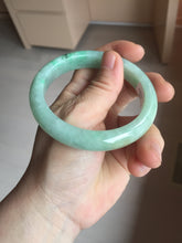 Load image into Gallery viewer, 58mm certified 100% natural Type A sunny green red jadeite jade bangle PB167-4661