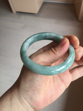 Load image into Gallery viewer, 54.3mm Certified 100% natural Type A dark green jadeite jade bangle BN12-7067