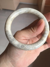 Load image into Gallery viewer, 56mm 100% natural beige yellow red round cut Coral Jade (珊瑚玉) bangle XY101