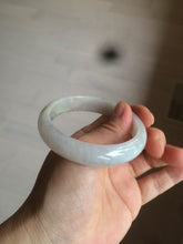 Load image into Gallery viewer, 55mm Certified type A 100% Natural green/white/purple/orange Jadeite bangle H115-6185