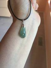 Load image into Gallery viewer, 100% Natural type A light green Jadeite Jade blessed melon pendant PC124-10