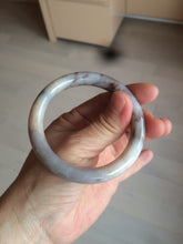 Load image into Gallery viewer, 52.5mm 100% natural beige brown gray beige round cut Coral Jade (珊瑚玉) bangle SY65