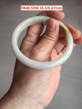 Load image into Gallery viewer, 52-63mm certified Type A 100% Natural dark green/white/purple/black Jadeite Jade bangle group with defects PA