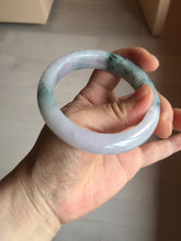 Load image into Gallery viewer, 55.9mm Certified 100% natural Type A light purple with sunny flying flowers jadeite jade bangle BL106-8719