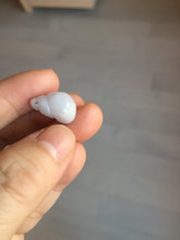 Load image into Gallery viewer, Type A 100% Natural green white purple 3D Jadeite conch pendant PD188