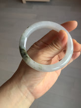 Load image into Gallery viewer, 57.2mm Certified Type A 100% Natural icy watery white purple black brown Jadeite Jade bangle BL72-7066