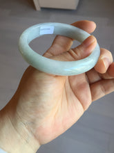 Load image into Gallery viewer, 57.8mm certified 100% certified natural  light green jadeite jade bangle AX139-0797