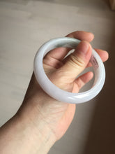 Load image into Gallery viewer, 57.7mm Certified 100% natural Type A dark green white purple jadeite jade bangle AH91-3014