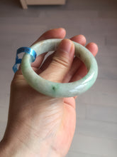 Load image into Gallery viewer, 51.8mm Certified type A 100% Natural sunny green Jadeite Jade bangle E45-0216