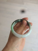Load image into Gallery viewer, 51 mm Certified Type A 100% Natural fresh sunny green/white Jadeite Jade AX11-1655