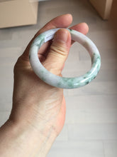 Load image into Gallery viewer, 53.5mm Certified type A 100% Natural sunny green/purple/yellow(Fu LU SHOU) Jadeite bangle BN42-5128