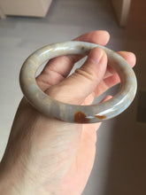 Load image into Gallery viewer, 54.5mm 100% natural beige yellow red round cut Coral Jade (珊瑚玉) bangle XY100