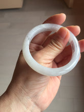 Load image into Gallery viewer, 51.5mm Certificate icy waterly light purple white orange jadeite jade bangle BF135-2651