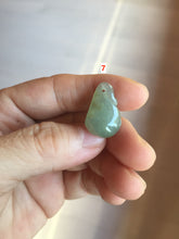Load image into Gallery viewer, 100% Natural type A light green Jadeite Jade blessed melon pendant PC124-10