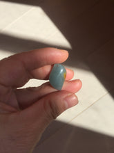 Load image into Gallery viewer, 100% natural type A Guatemala jadeite jade icy watery yellow green black Willow leaf pendant group BP63