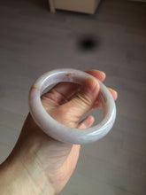 Load image into Gallery viewer, 59mm Certified Type A 100% Natural white/purple/pink/yellow jadeite Jade bangle BK3-8360