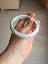 Load image into Gallery viewer, 56.5mm Certified Type A 100% Natural light purple green yellow jadeite Jade bangle BS23-4063