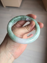 Load image into Gallery viewer, 57mm certified 100% natural type A sunny green/purple/brown jadeite jade bangle BN99-7710