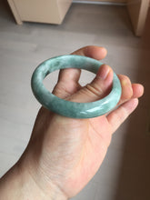 Load image into Gallery viewer, 54.3mm Certified 100% natural Type A dark green jadeite jade bangle BN12-7067
