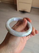 Load image into Gallery viewer, 56.8mm Certified Type A 100% Natural yellow/purple/green(FU LU SHOU) Jadeite Jade bangle AC87-0747