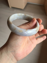 Load image into Gallery viewer, 59mm Certified Type A 100% Natural light purple yellow jadeite jade bangle BM100-4475