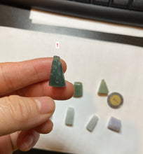 Load image into Gallery viewer, 100% Natural sunny green/purple scale weight safety guidance jadeite Jade pendant Q124