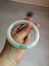 Load image into Gallery viewer, 59.8mm Certificated Type A 100% Natural white/sunny green/purple jadeite jade bangle AZ5-9139