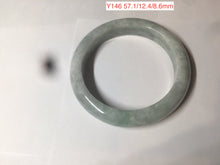 Load image into Gallery viewer, 54-63mm certified Type A 100% Natural dark green/white/black Jadeite Jade bangle group with defects GL23