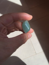 Load image into Gallery viewer, 100% natural type A Guatemala jadeite jade icy watery yellow green black Willow leaf pendant group BP63