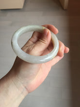 Load image into Gallery viewer, 57.5mm Certified Type A 100% Natural icy watery yellow purple Jadeite Jade bangle BL52-3270