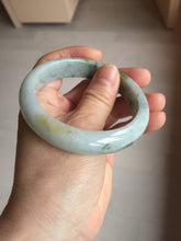 Load image into Gallery viewer, 57.5mm certified Type A 100% Natural dark green/brown/yellow Jadeite Jade bangle D142-4073