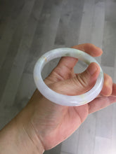 Load image into Gallery viewer, Sold.please do't order. thanks. 56mm Certified type A 100% Natural light purple white green yellow(LU FU SHOU)Jadeite bangle BN60-3559
