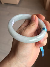 Load image into Gallery viewer, 57.8mm certified 100% certified natural  light green jadeite jade bangle AX139-0797