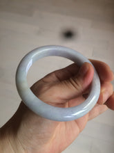 Load image into Gallery viewer, 56.9mm Certified type A 100% Natural white/light purple Jadeite bangle AC76-0322