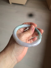 Load image into Gallery viewer, 57.8mm certified 100% natural type A green/purple/brown round cut jadeite jade bangle BF102-1686