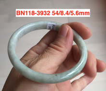 Load image into Gallery viewer, Sale! Type A 100% Natural dark green/white/black Jadeite Jade bangle with defects group 3