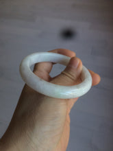 Load image into Gallery viewer, 53.2mm certified 100% natural Type A light green/purple jadeite jade bangle AT91-5348
