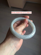 Load image into Gallery viewer, Sale! Type A 100% Natural dark green/white/black Jadeite Jade bangle with defects group 3